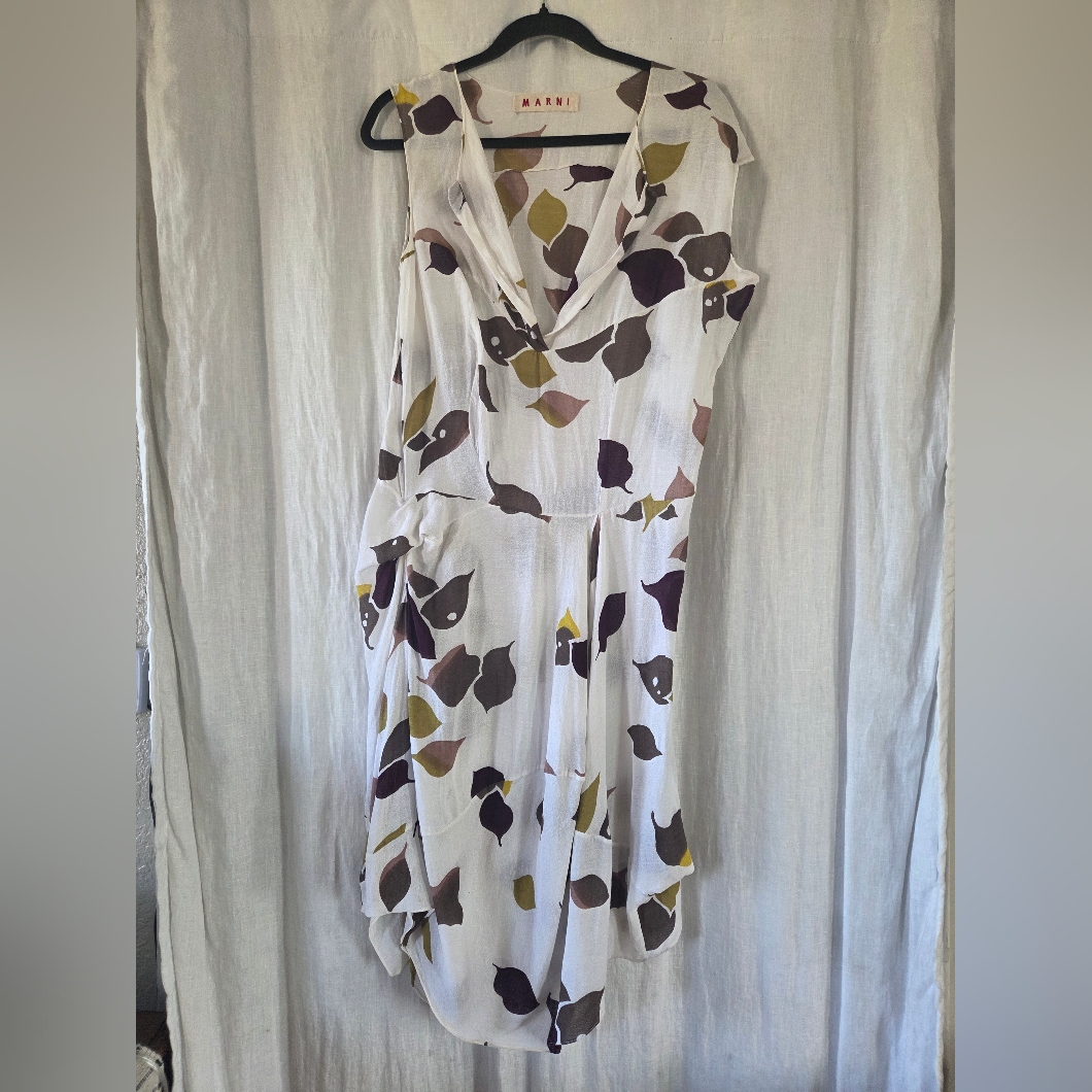 Vintage Marni | Asymmetrical Sleeveless Dress